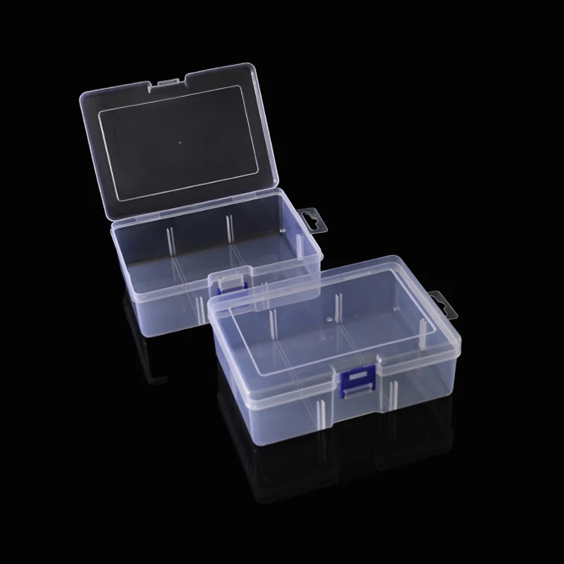 Large Pp Transparent Plastic Tool Storage Box Large Capacity Electronic Components Cosmetics Stationery Packaging Box