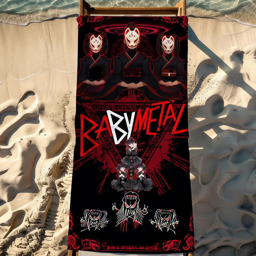 Beach Towel Large - Toalla de la banda J-Pop B-Babymetal-S,