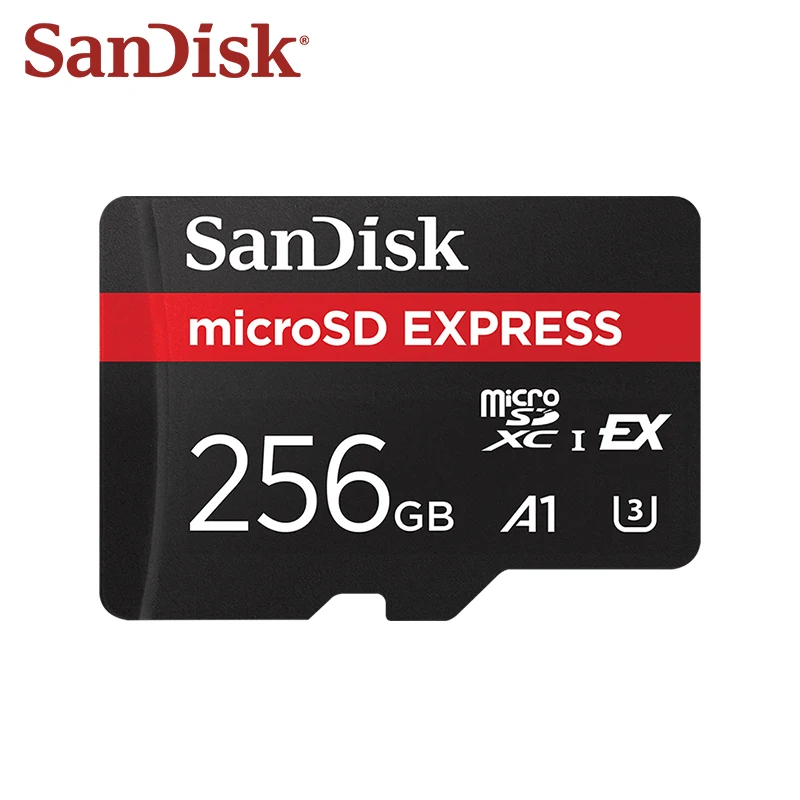 Original SanDisk Express microSD Memory Card 256GB 512GB A1 U3 High Speed Up to 880MB/s for Nintendo Switch2 Smartphone Drone