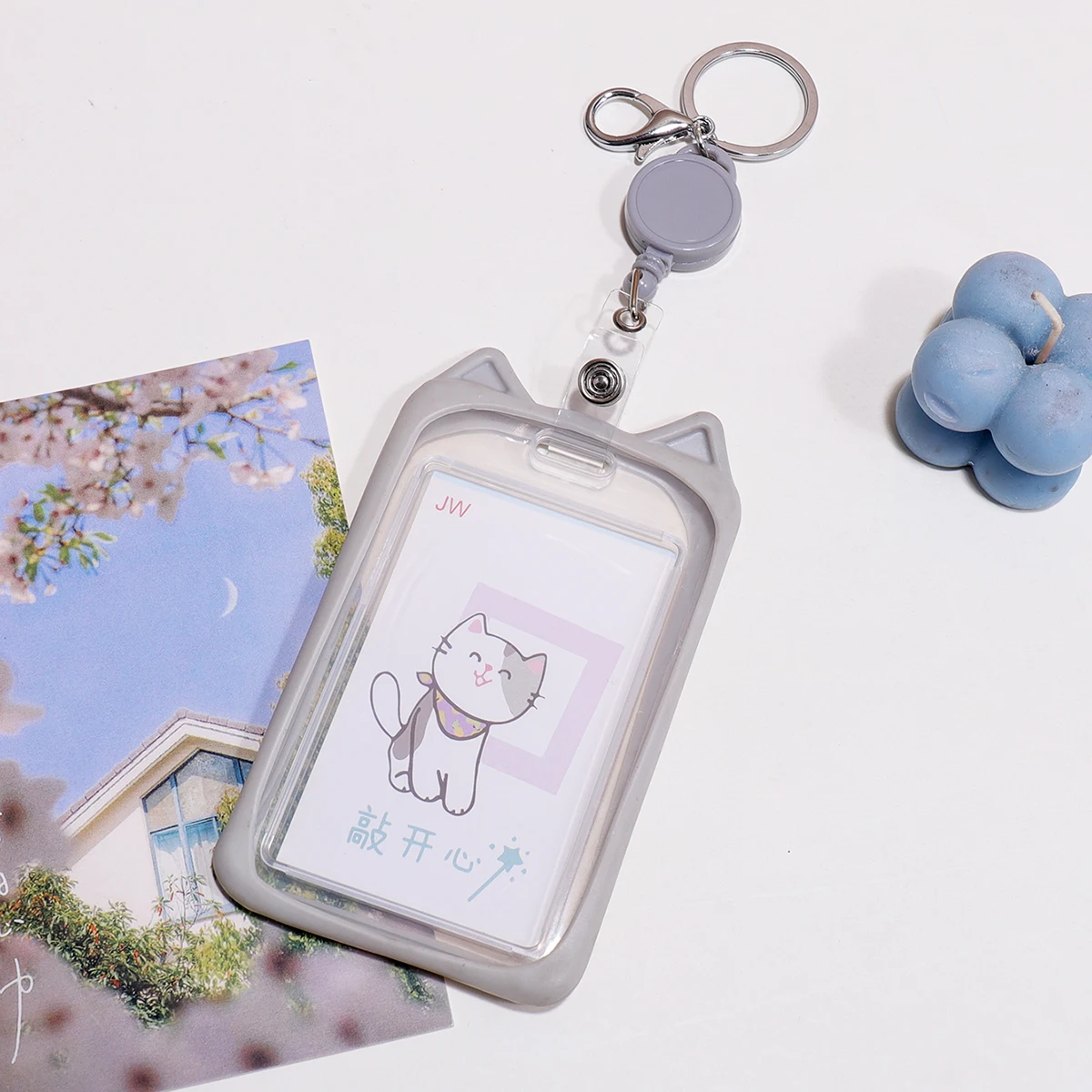 Silicone Cat Ear Ba…