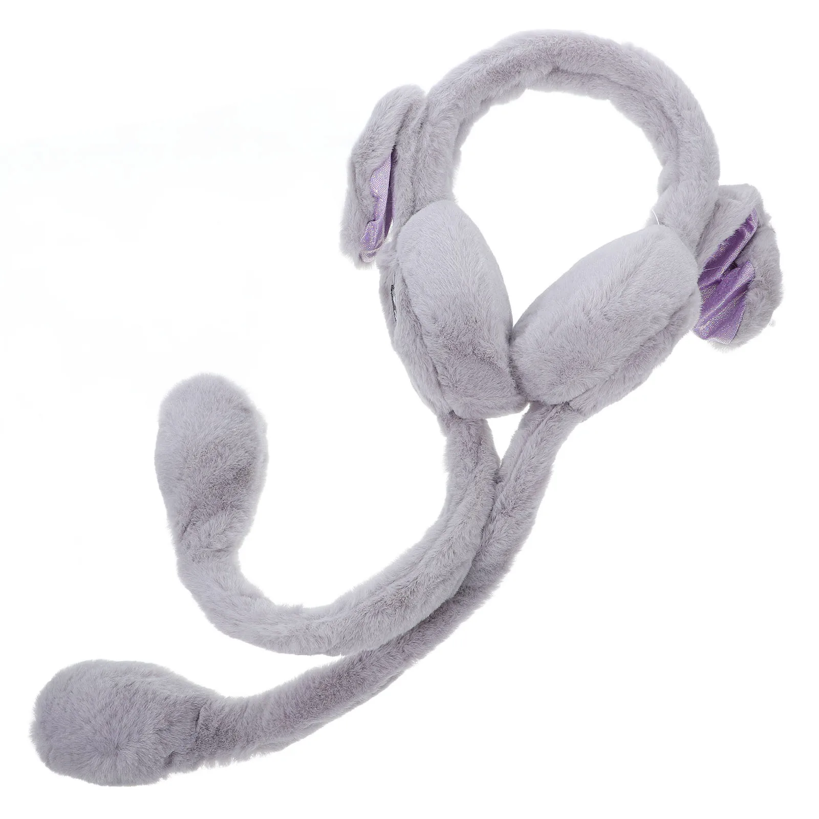 

Rabbit Ear Earmuffs Premium Warm Windproof For Girls Easter Party Accessories Antifreezing Earflap Outdoor Use Cartoon Design