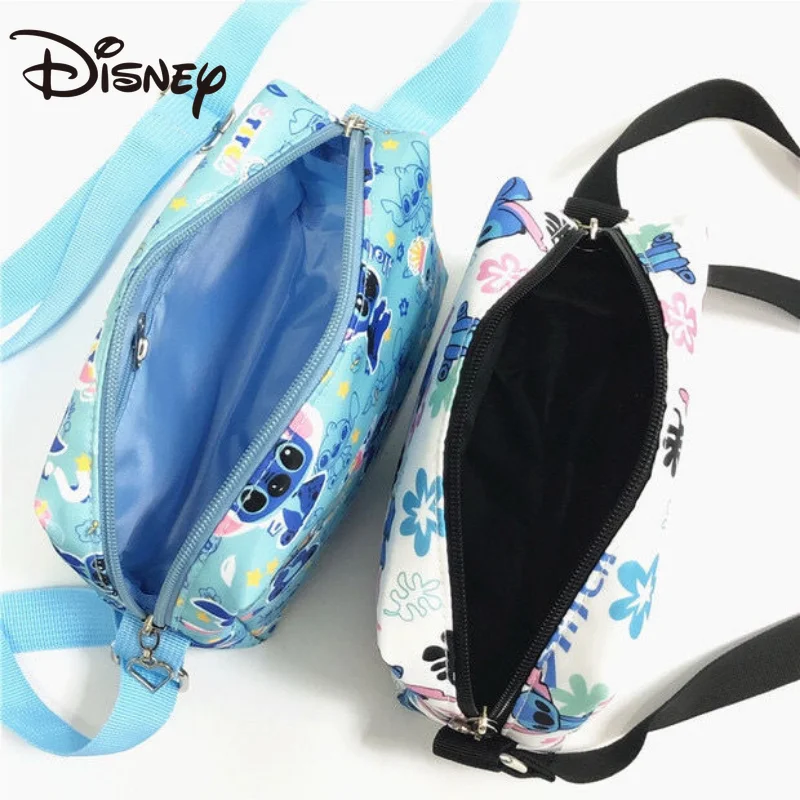 Miniso Disney Stitch Lilo und Stich Stich Umhängetasche Cartoon Plane Umhängetasche Casual Phone Bag Geldbörsen und Handtaschen