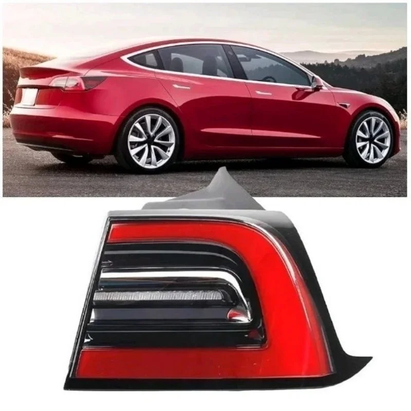 LED Rear Tail Light Brake Lamp Assembly 1077398 1077399 For Tesla Model 3 2017-2023 Model Y 2020-2023