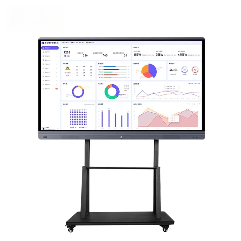 for Teaching board Interactive whiteboard Tablet 75 inch 4k touch meeting room whiteboard