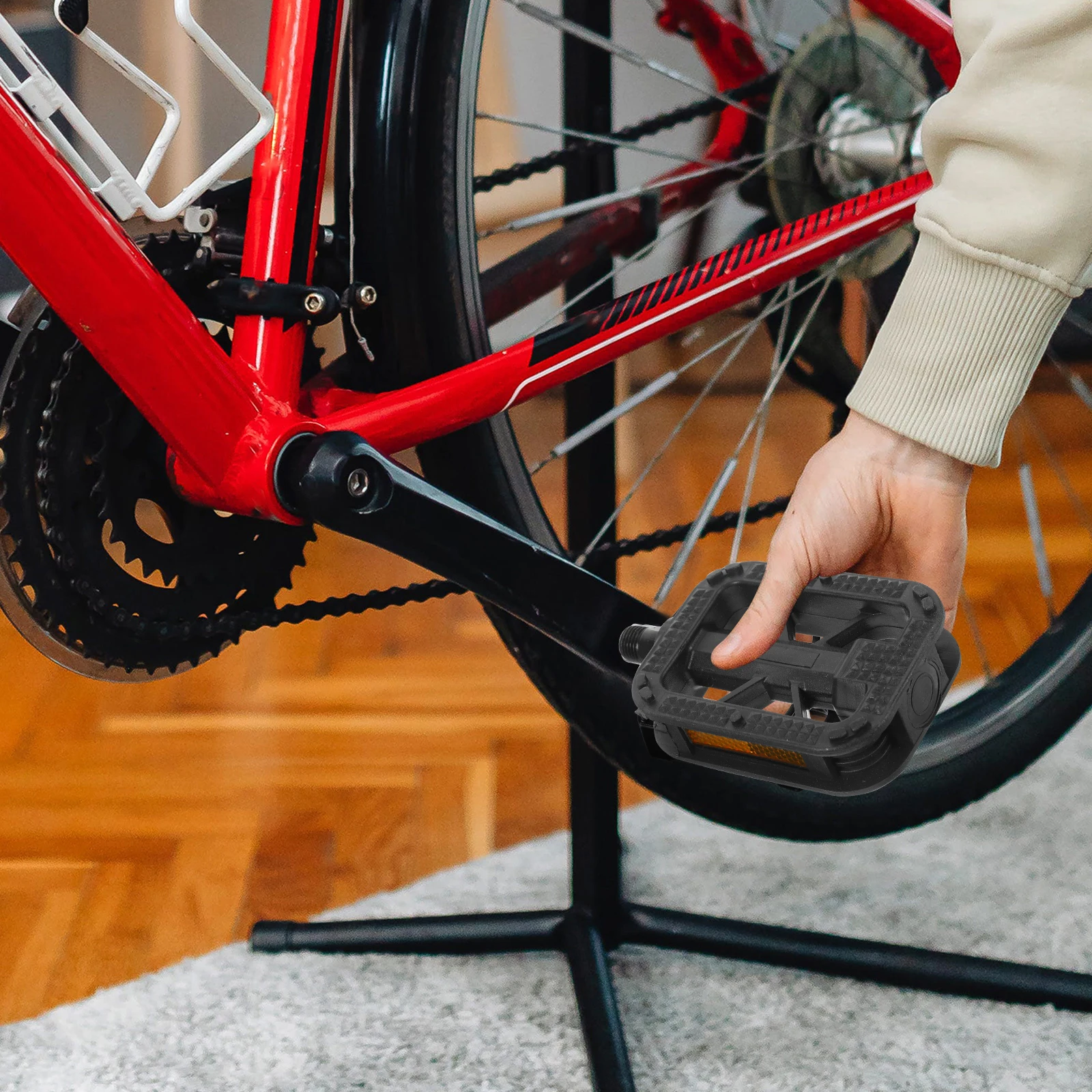 

1Set Professional Bike Pedals for Children Sealed Bearing Anti-Slip Ride Pedal Long-Lasting Replacement Bicycle Footrest Supply