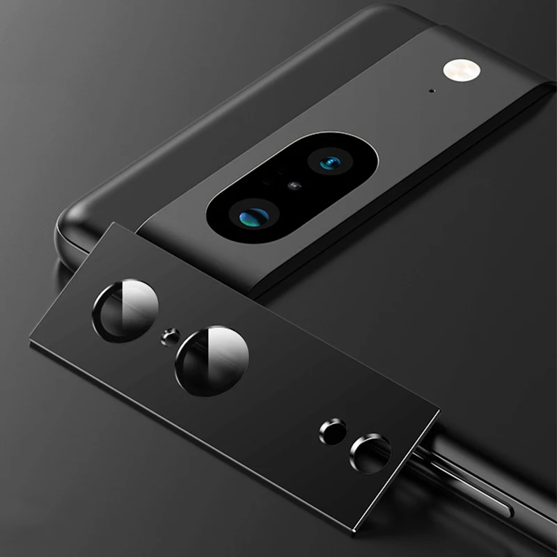 Для Google Pixel 7 8 Pro 7A 8A металлическое кольцо Защита объектива камеры для Pixel7A Pixel8A стеклянная камера защитная пленка для объектива