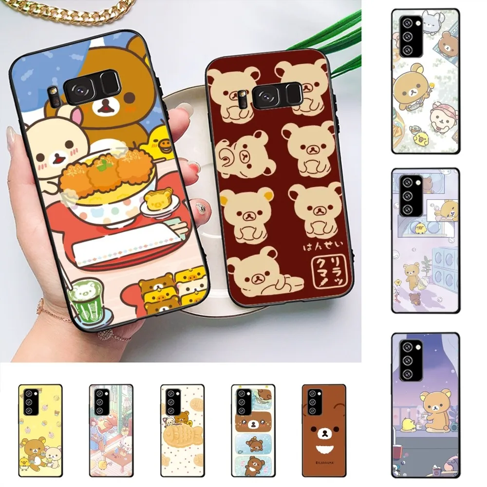 Cute Rilakkuma Phone Case For Samsung J 7 Plus 7core J7 Neo J6 Plus Prime J6 J4 J5 Mobile Cover