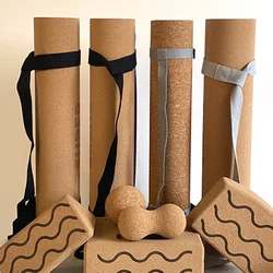 Light Soft Hot 1mm Organic 100% Cork Sustainable Yoga Mat