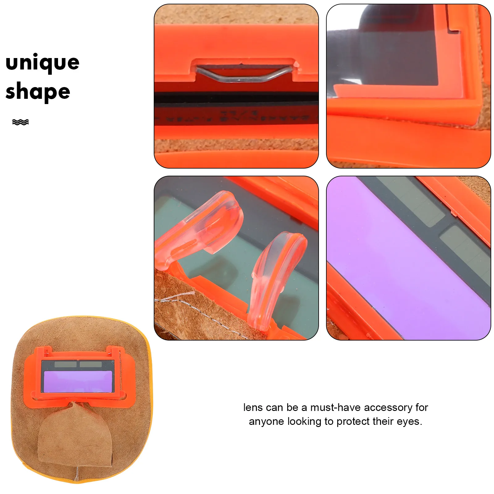 

Welding Mask Special The Welder with Lens Shield Head Cover Hoods Safety Passive