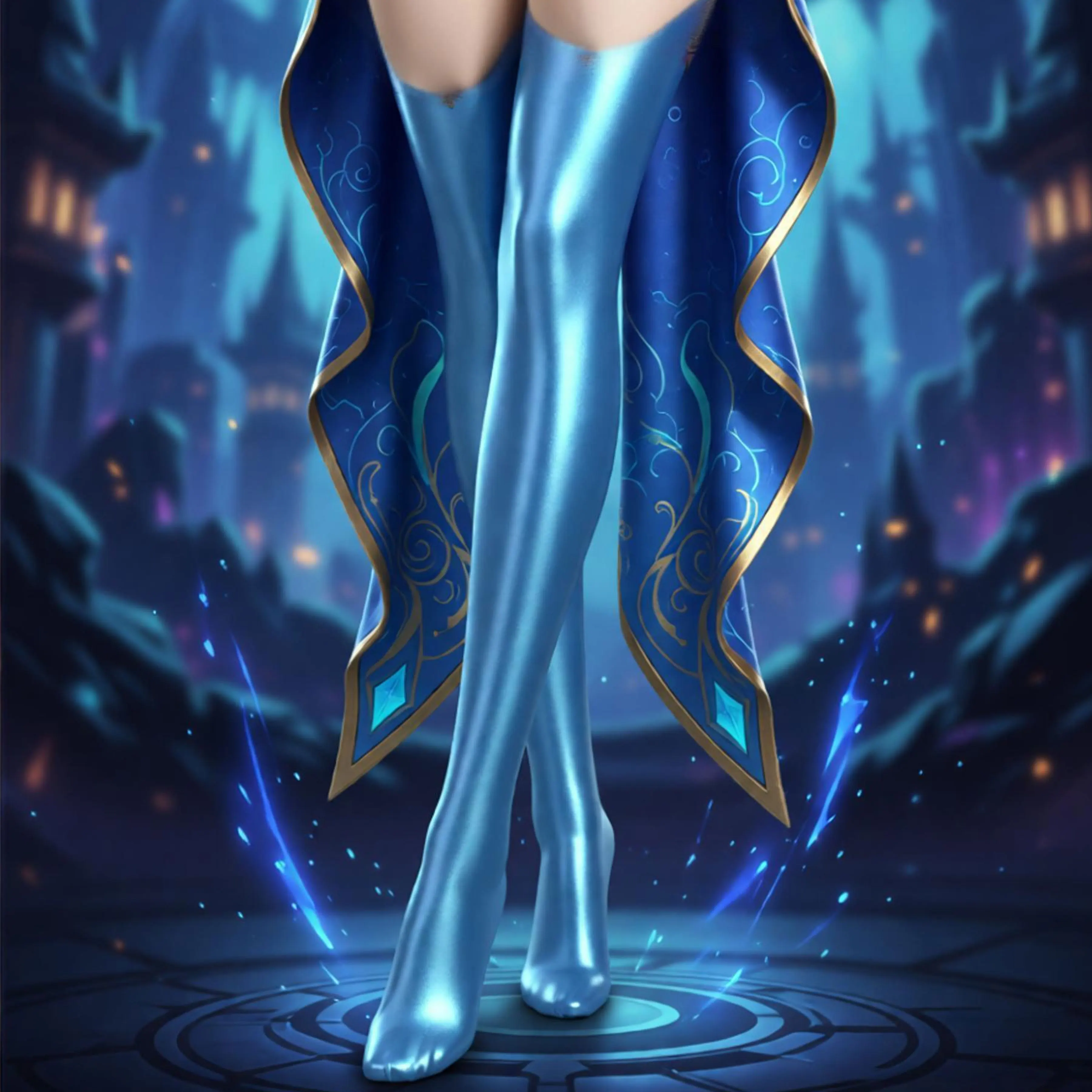 

Game Character Role Playing Stockings Solid Shiny Smooth Sock Glossy Silky Japanese Thigh High Stockings Women's Over Knee Socks