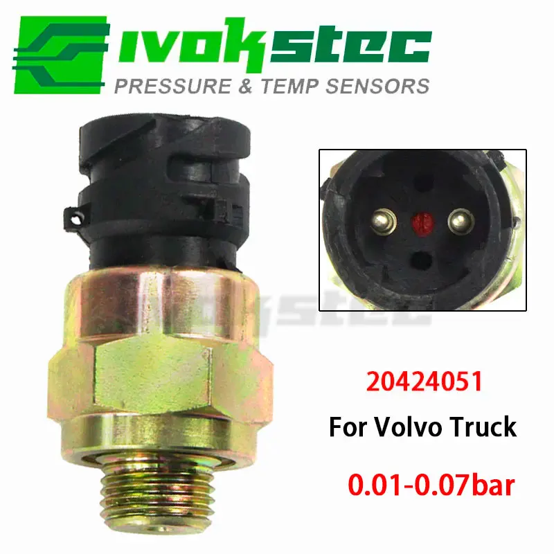 

Датчик давления масла 5 бар/0,01-0,07 бар 20424051 для грузовика Volvo FH12 FM12 FM9 FM7 FH16 FM10 3963471 2260433 20424060 70495157