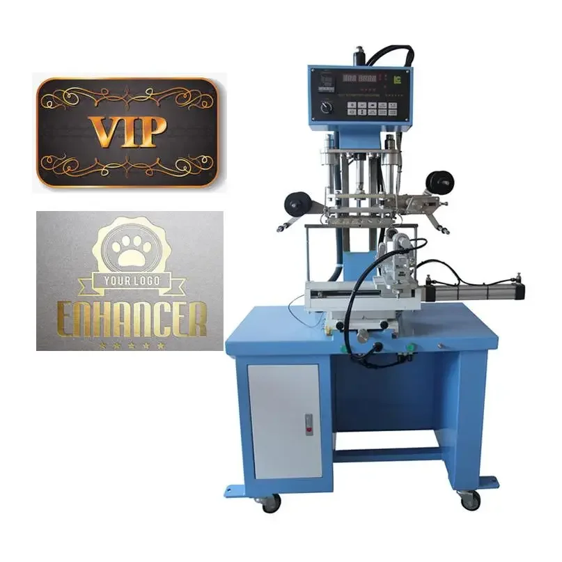 Cylinder And Flat Hot Foil Stamping Machine For Cos-metic Bottle Glass Bottle Digital Hot Stamping Machine