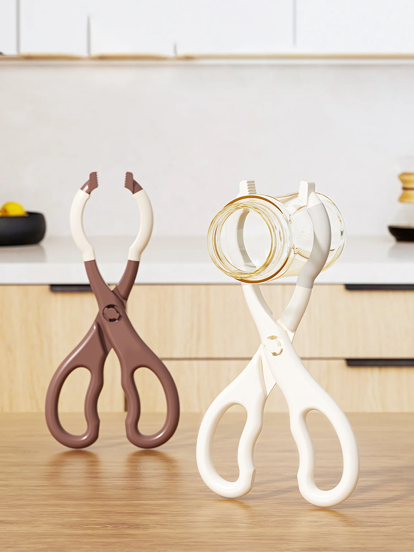 

Baby Bottle Tongs, High Temperature Resistant, Anti-Burn, Non-Slip, Bottle and Nipple Cleaning and Sterilizing Clamp