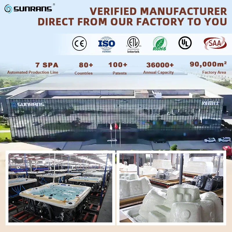 Outdoor 2m Hot Tub 6 Person With 40 Jets Smart Control Pool For Balcony Courtyard Apartment view 6