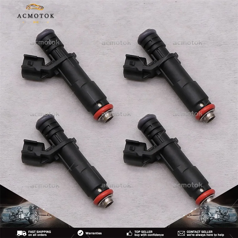 

SET OF 4 25195226 Fuel Injectors For Buick Chevrolet