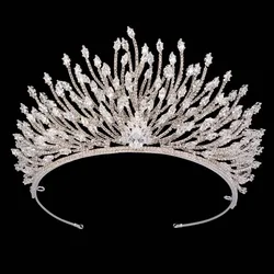 HADIYANA Princess Delicate Hair Jewelry Engagement Accessories for Women BC6447 Cubic Zirconia Birthday Christmas Day Gift