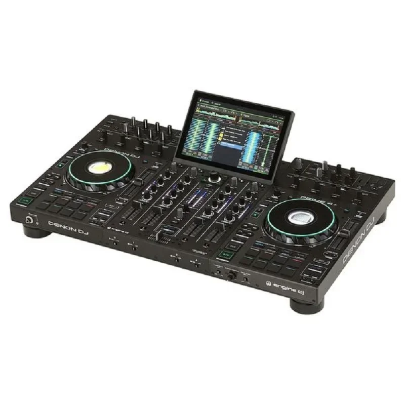 Standalone 4 Channel Professional DJ Mixing System Built-in Audio Player Independent Control Equipment for Stage Live