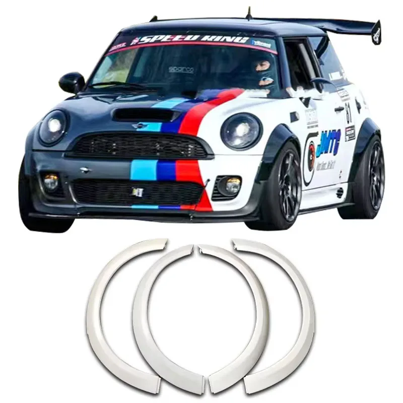 

For MINI COOPER R55 R56 R57 Body Kit Wide Fenders Wheel Eyebrows Mini Wide Body Body Kit