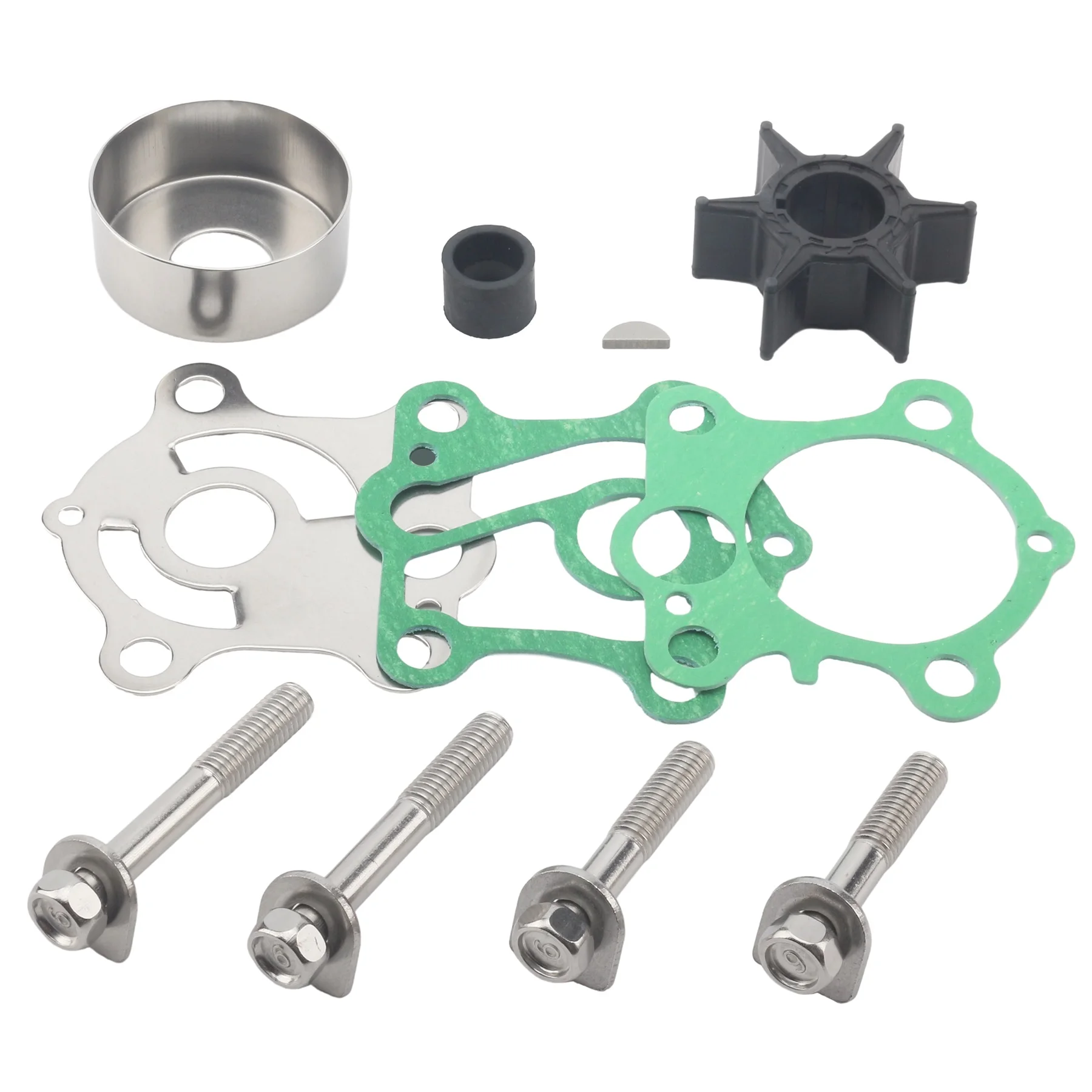 Soxa Marine 663-W0078-01 663-W0078-A0 670-W0078-A0 طقم خدمة إصلاح مضخة المياه لياماها 2 السكتة الدماغية 55 HP محرّك القارب الخارجي