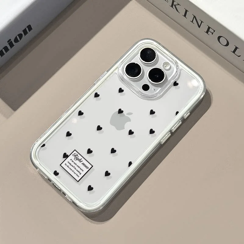 Full screen love heart Soft Phone Case For Samsung Galaxy S26 Ultra S25 S23 FE S24 S22Plus A57 A37 A55 A54 A36 A35 A15 A16 Cover