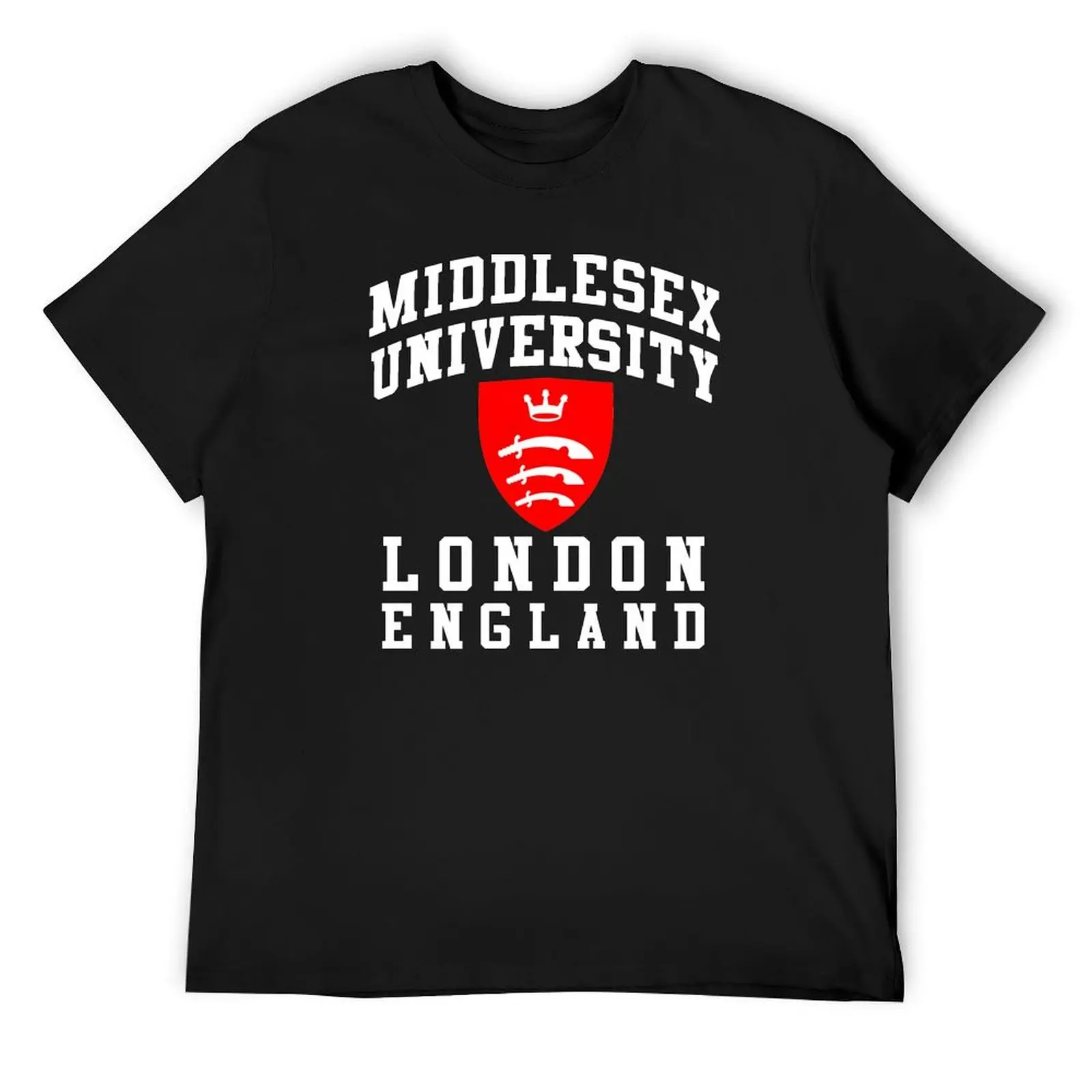 

Vintage Middlesex - University Logo T-Shirt street wear anime t shirts kawaii clothes T-shirts for men cotton
