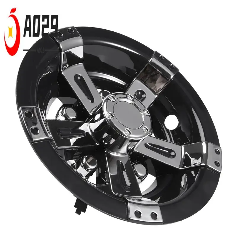 

A029-4Pcs 8Inch Golf Cart Wheel Cover 5 Spoke Design Hub Cap For Golf Carts For Club Car, EZGO, Yamaha