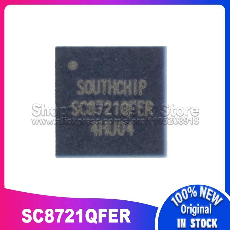 1 ~ 20 unids/lote SC8721 SC8721QFER QFN21 100% nuevo stock puntual