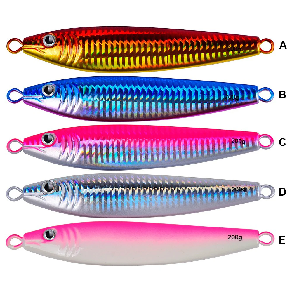 1 قطعة الرصاص الأسماك بطيئة تهزهز إغراء عيون ثلاثية الأبعاد سريع غرق المياه المالحة المعادن تهزهز الطعم لقارب الصيد الماكريل طويلة الصب أعماق البحار #2