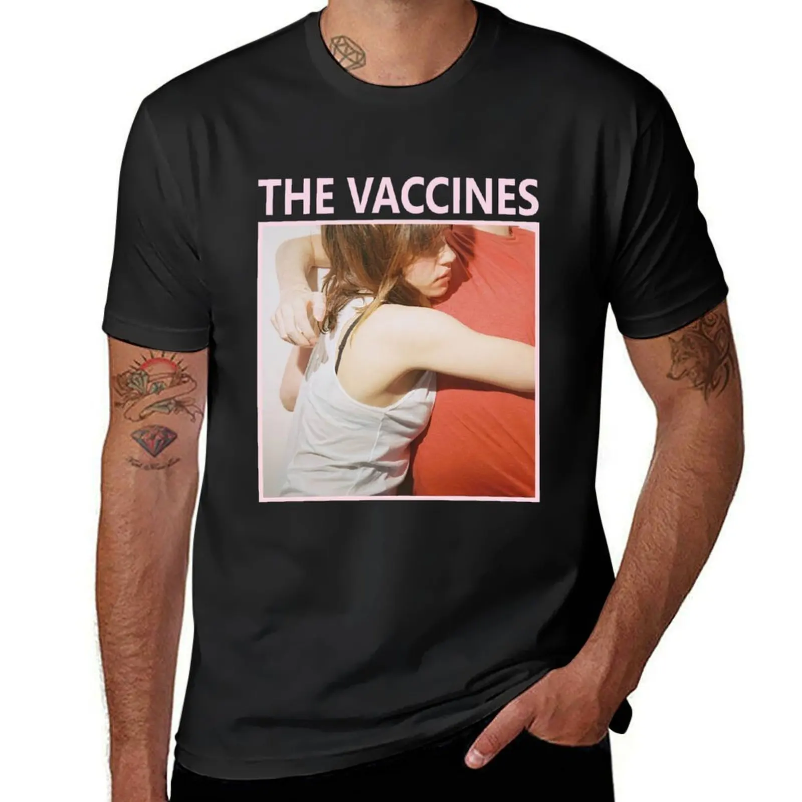 What Did You Expect from The Vaccines song poster T-Shirt plain big and tall t shirts for men