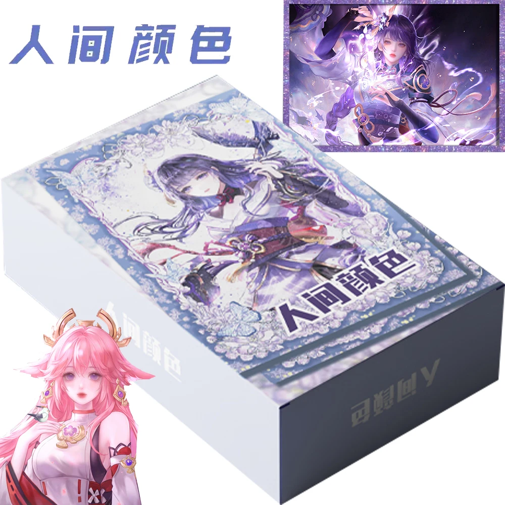 Die Welt Farben Göttin Geschichte Sammlung Karten Booster Box Anime Mädchen Hatsune Miku Beelzebul Tcg Spielkarte Spielzeug Kind Hobby Geschenk