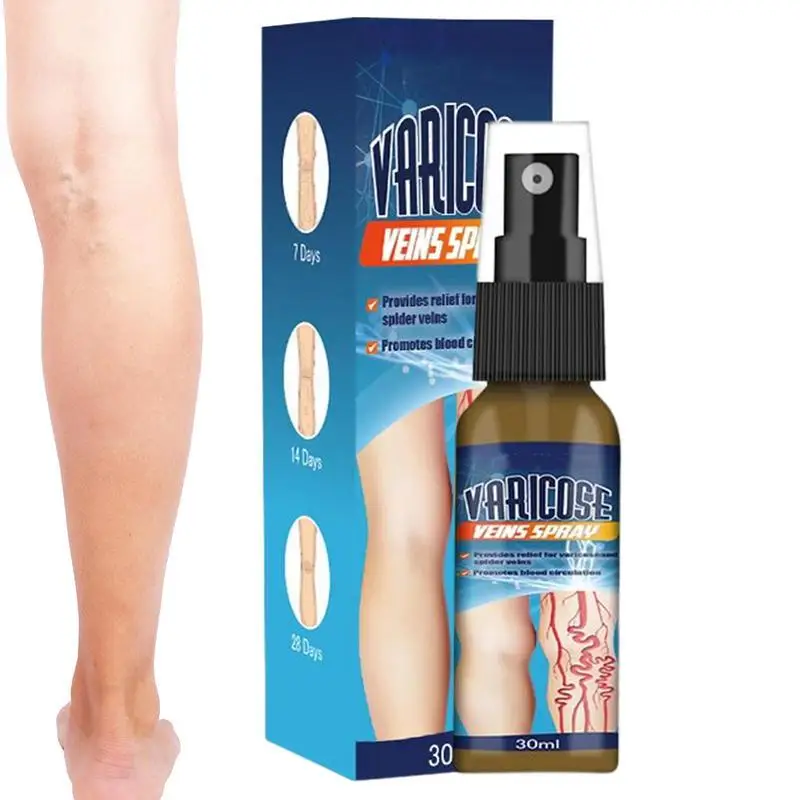 

Varicose Vein Relief Spray Vasculitis Phlebitis Spider Leg Relief Spray Varicose Vein Solution Foot Health Care Product 30ml