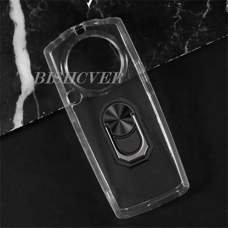 Soporte de anillo trasero para teléfono, funda de silicona suave de TPU para AGM M6, 2,4 ", AGM M6 M7 M 7 M 6