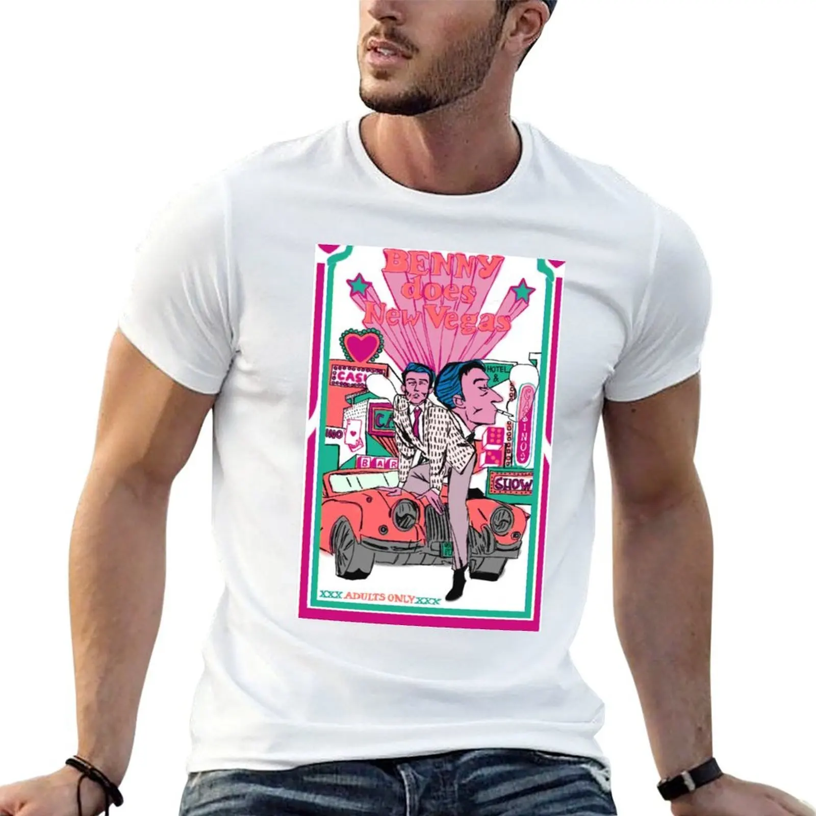 

benny poster T-Shirt anime tshirt t shirts cotton 100% T-Shirt