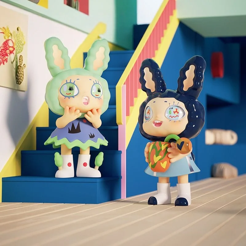 

Фигурки «В поисках единорога» Agan Dream House-Кавайная аниме-фигурка, статуя, Коллекционная модель, декор для стола, подарок на день рождения