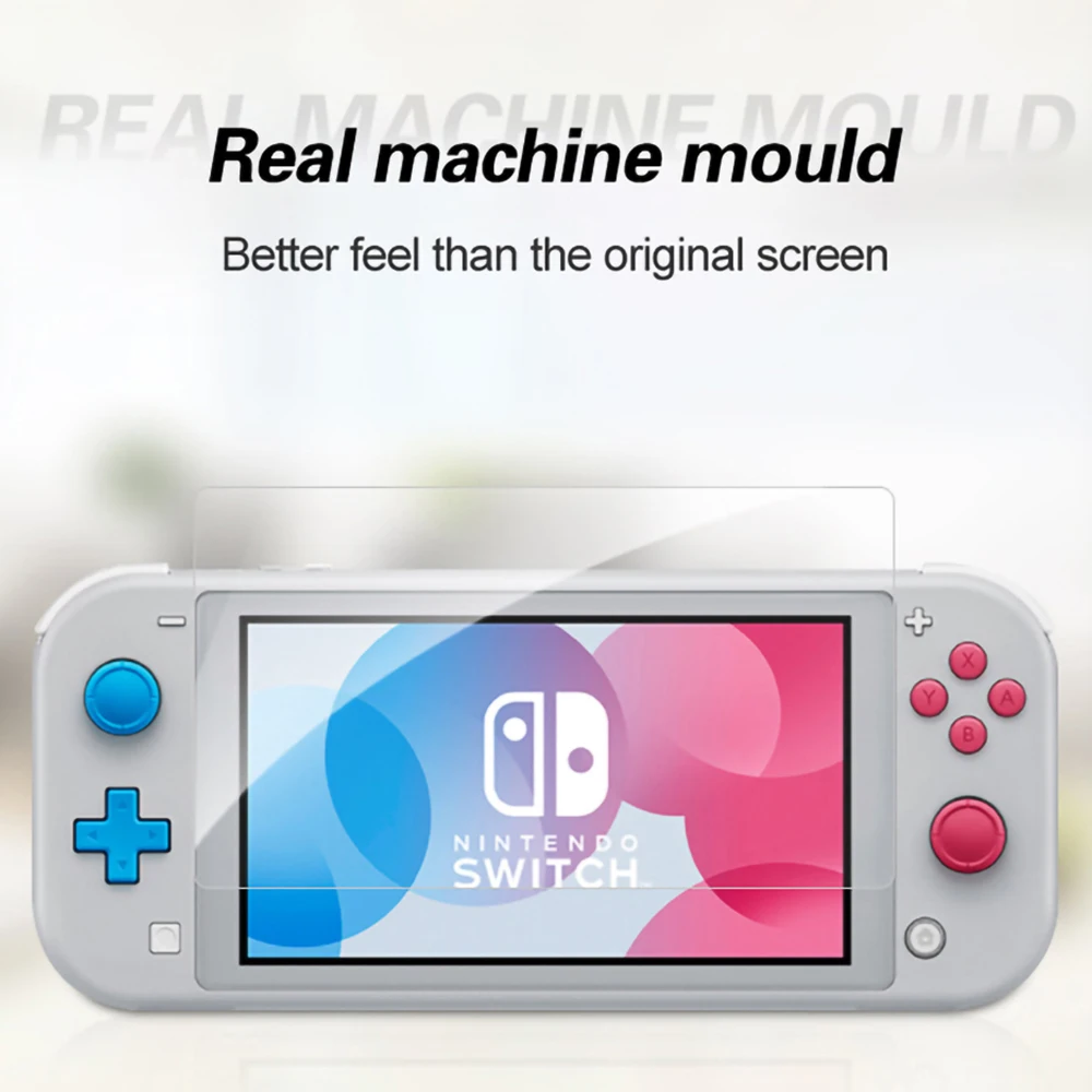 Nintendo switch lite用スクリーンプロテクター,強化ガラス,9h,0.3mm,ミニコンソール用,アクセサリー,2個