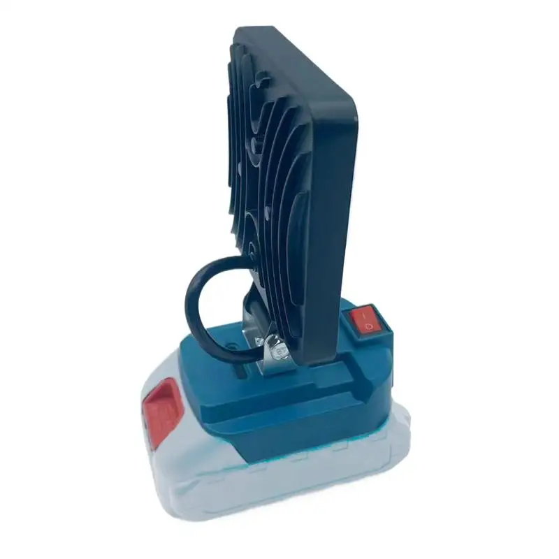 For MT Jack/Makita LED Flashlight Waterproof Battery-Operated Spotlight High Bright Outdoor Lighting Portable Rotatable Cordless