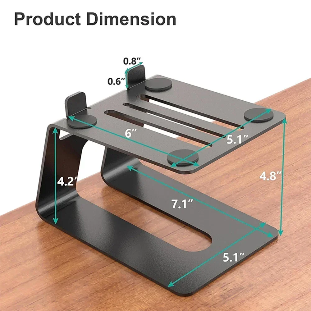 2pcs Desk Audio Stand Studio Monitor Riser For Bookshelf Desktop Laptop Speaker Audio Equipment Storage Holders & Racks