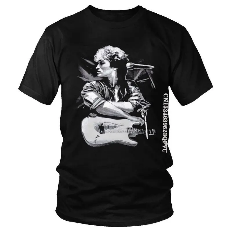 Viktor Tsoi Guitar T Shirt Mens Cotton Oversized Print Tshirts Men Streetwear Tshirt Rusian Rock Kino Tee Tops