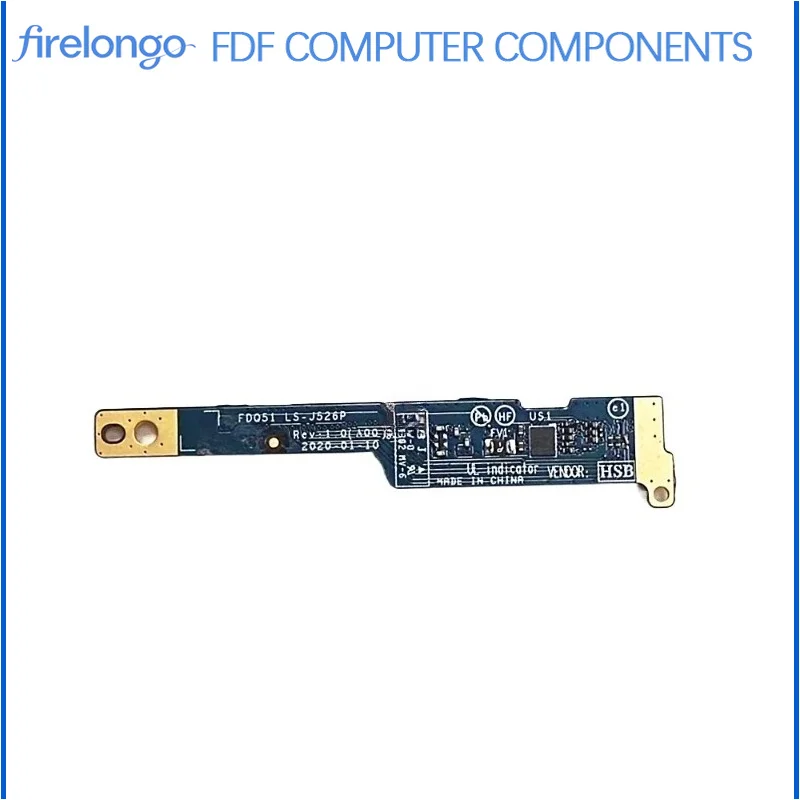 Original for Dell M15R3 M15 R4 M17 R3 R4 Microphone Logo Board Connector LS-J526P