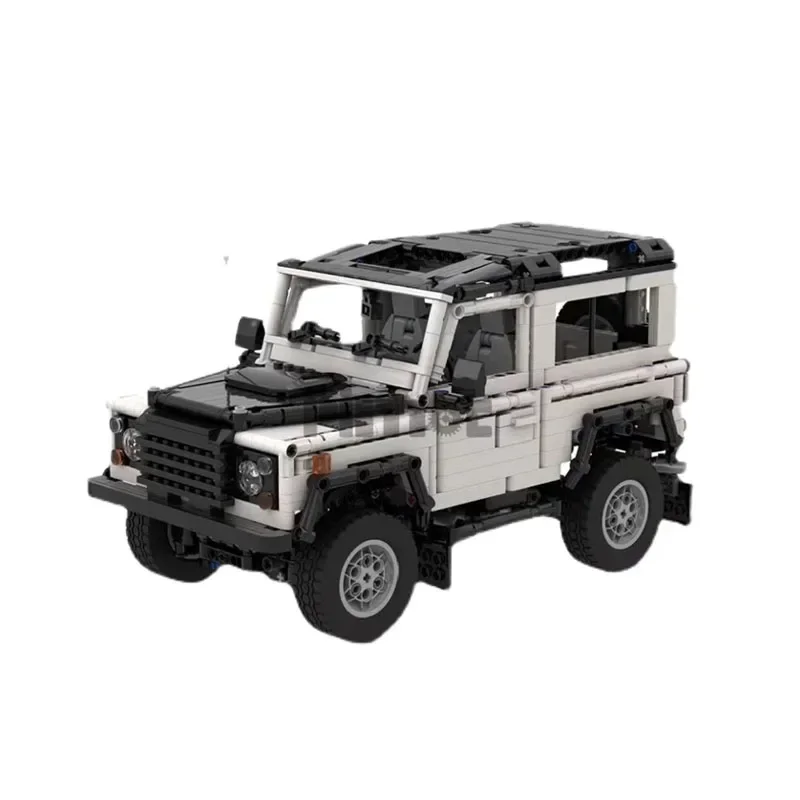 MOC-49183 รีโมทคอนโทรลไฟฟ้าสีขาวใหม่SupercarชุดSplicing Building Blockรุ่น 1715 ชิ้นส่วนเด็กวันเกิดของเล่นของขวัญ