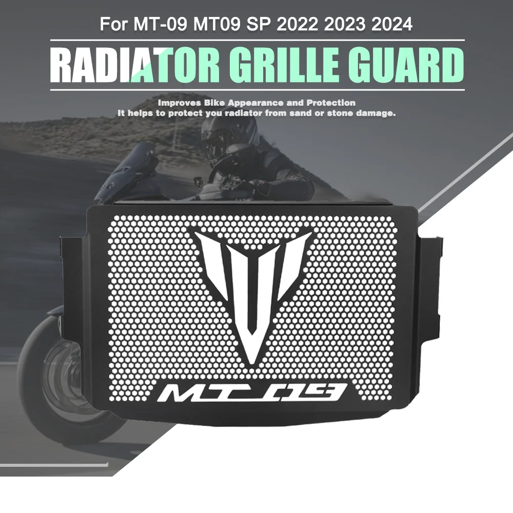 

For Yamaha MT-09 MT09 SP 2022 2023 2024 Motorcycle Radiator Grille Guard Protection Grill Cover Motorcycle Accessories