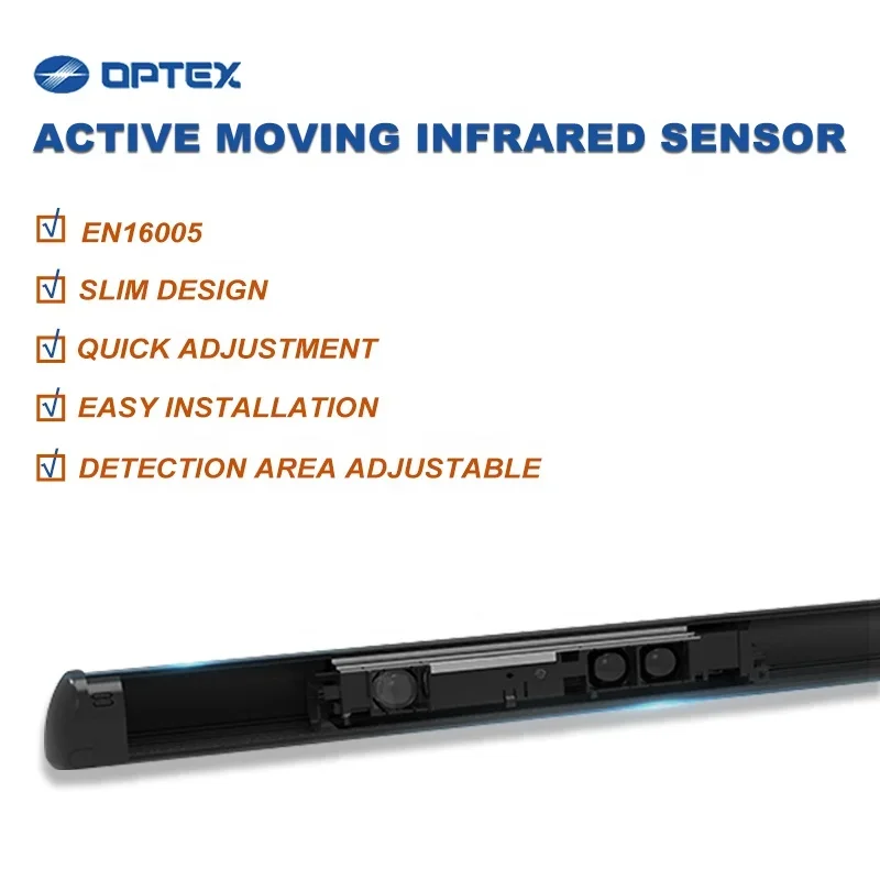 OPTEX OA-EDGE T Active moving infrared safety sensor for auto swing door Revolving door