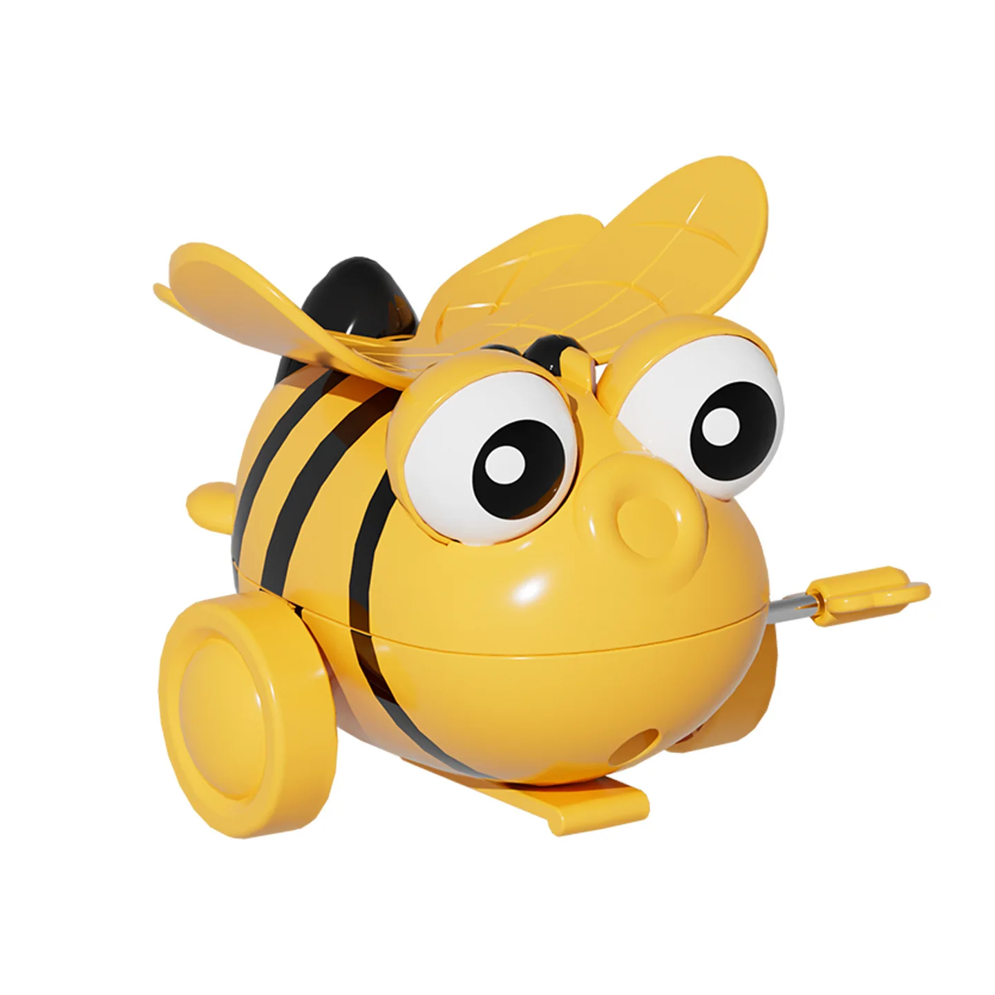 Kinder Pädagogisches Uhrwerk Spielzeug Cartoon Taumeln Biene Spielzeug Tragbare Spaß Biene Baby Spielzeug Simulation Biene Schiebe Modell Spielzeug