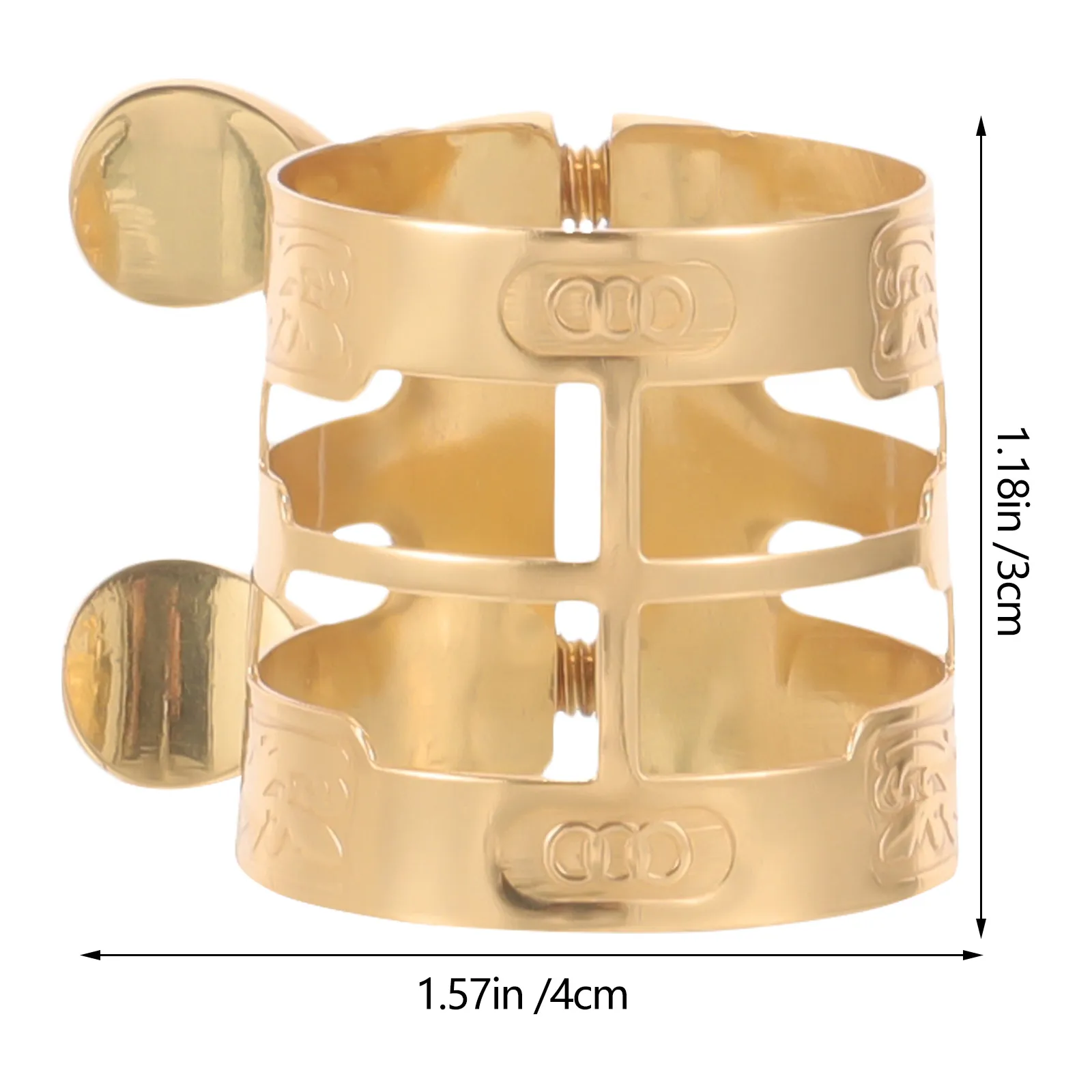 الساكسفون كليب ألتو الساكسفون المعادن ضمد قابل للتعديل السحابة ل أداة الرياح المعبرة ساكس الملحقات #4