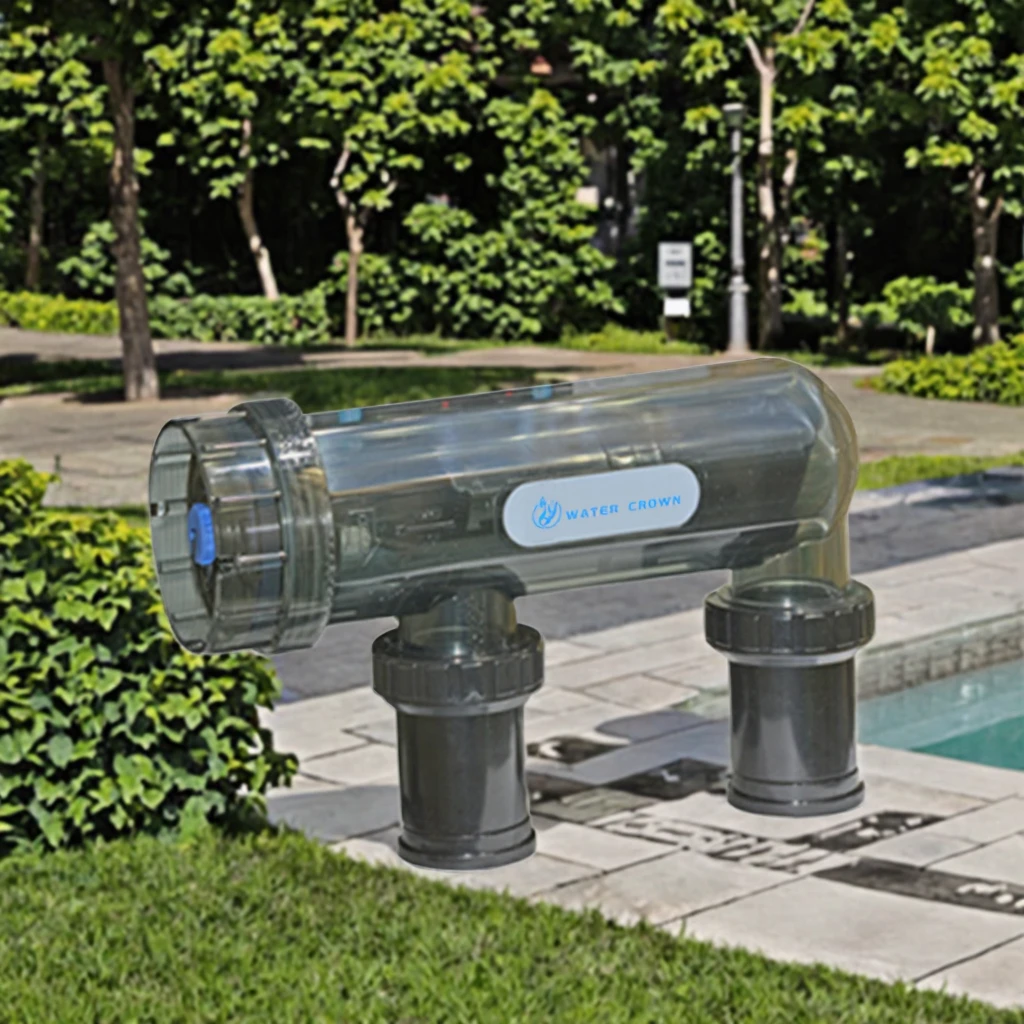 SXMANDY Emaux PVC Salt Water Chlorinator System for Swimming Pools Model SSC50-E 220V Oval Shape 1 Year Warranty