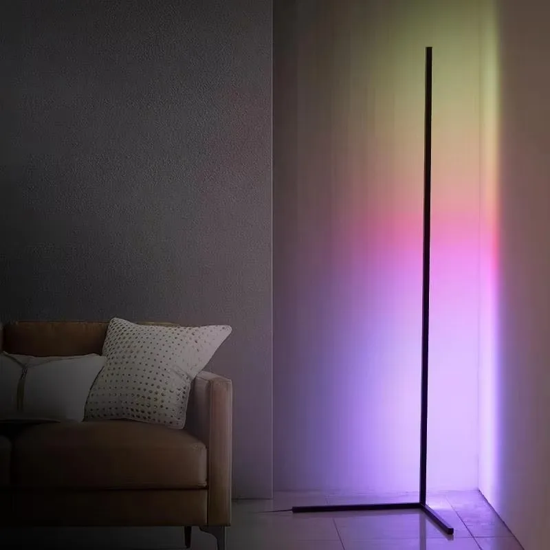 

Modern Interior Home Decoration Light Emitting Diode Intelligent Corner Floor Light Grade Interior Lighting Decoration Lighting