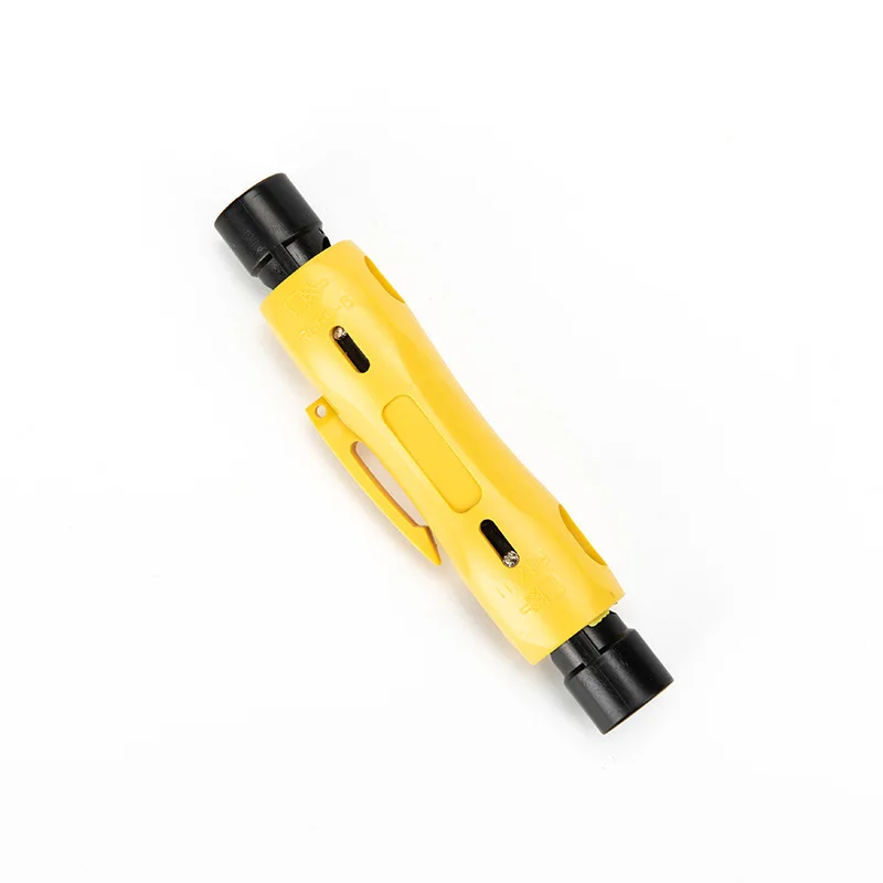 Wysokiej jakości kabel koncentryczny próbnik Cutter Stripper ręczne szczypce do ściągania izolacji narzędzie do RG59 RG11 RG7 RG6 elektryk Repair Tool