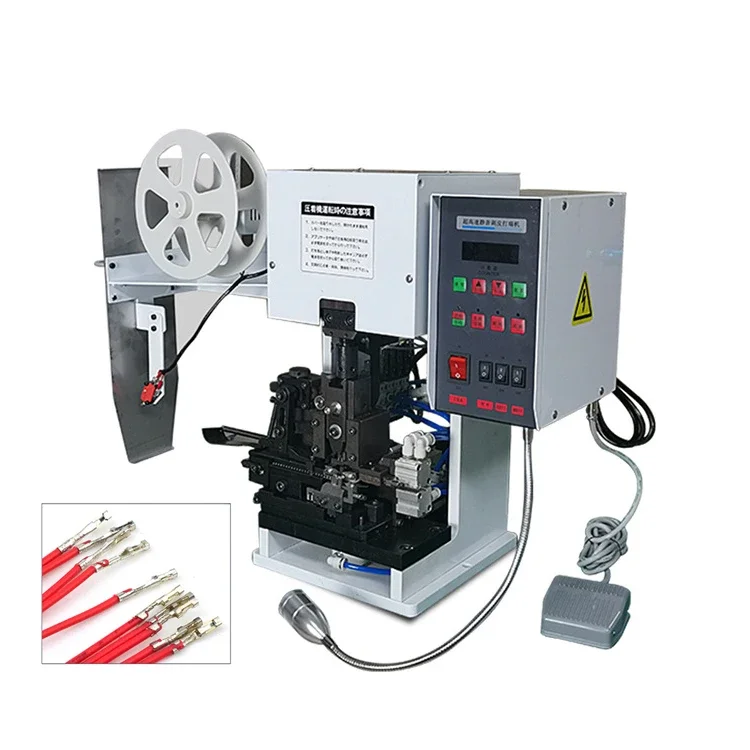 Semi-Automatic Wire Crimper Wire Strip and Terminal Crimping Machine  JST 1.5T 2T 3T