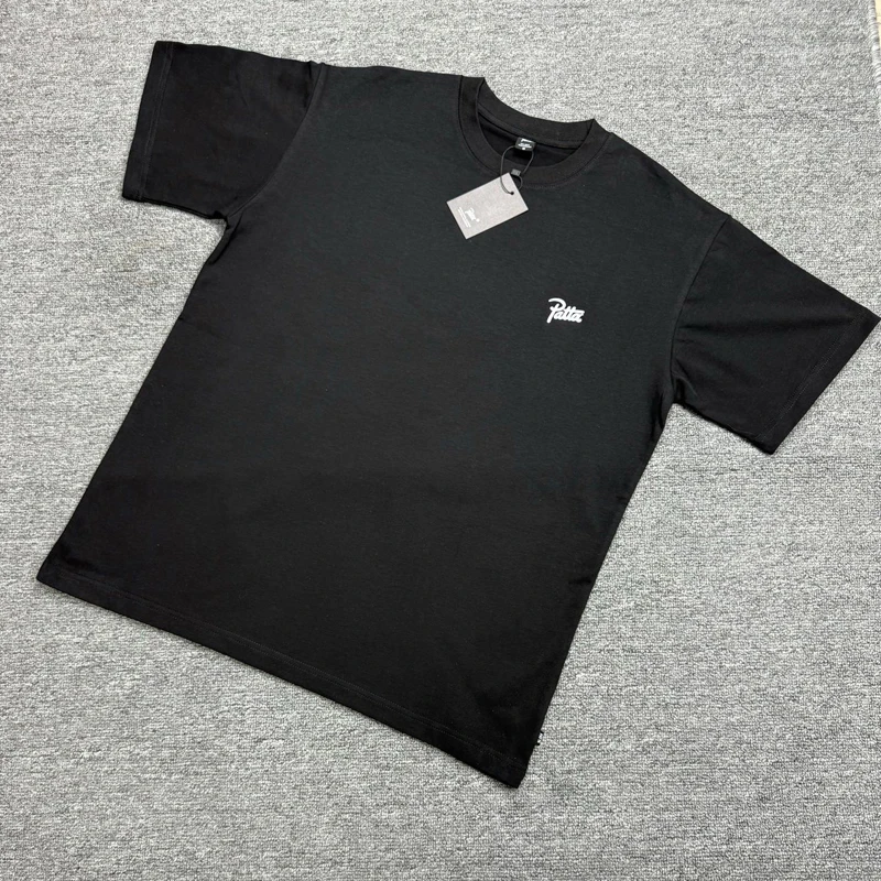 Hight Street Trend PATTA Short Sleeve Tops Men Women Casual Style Letter Print Patta T Shirt