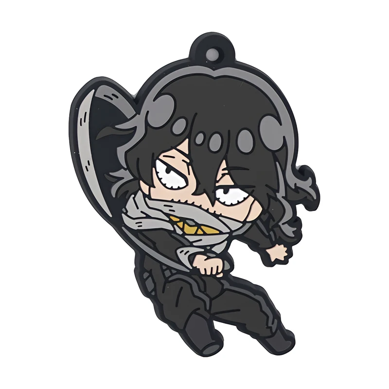 Hero For Mine Of School Anime Haneyama Kazuho Aizawa Shouta All Might Hachisuka Kuin Tensei Rubber Keychain Mirko Keyring